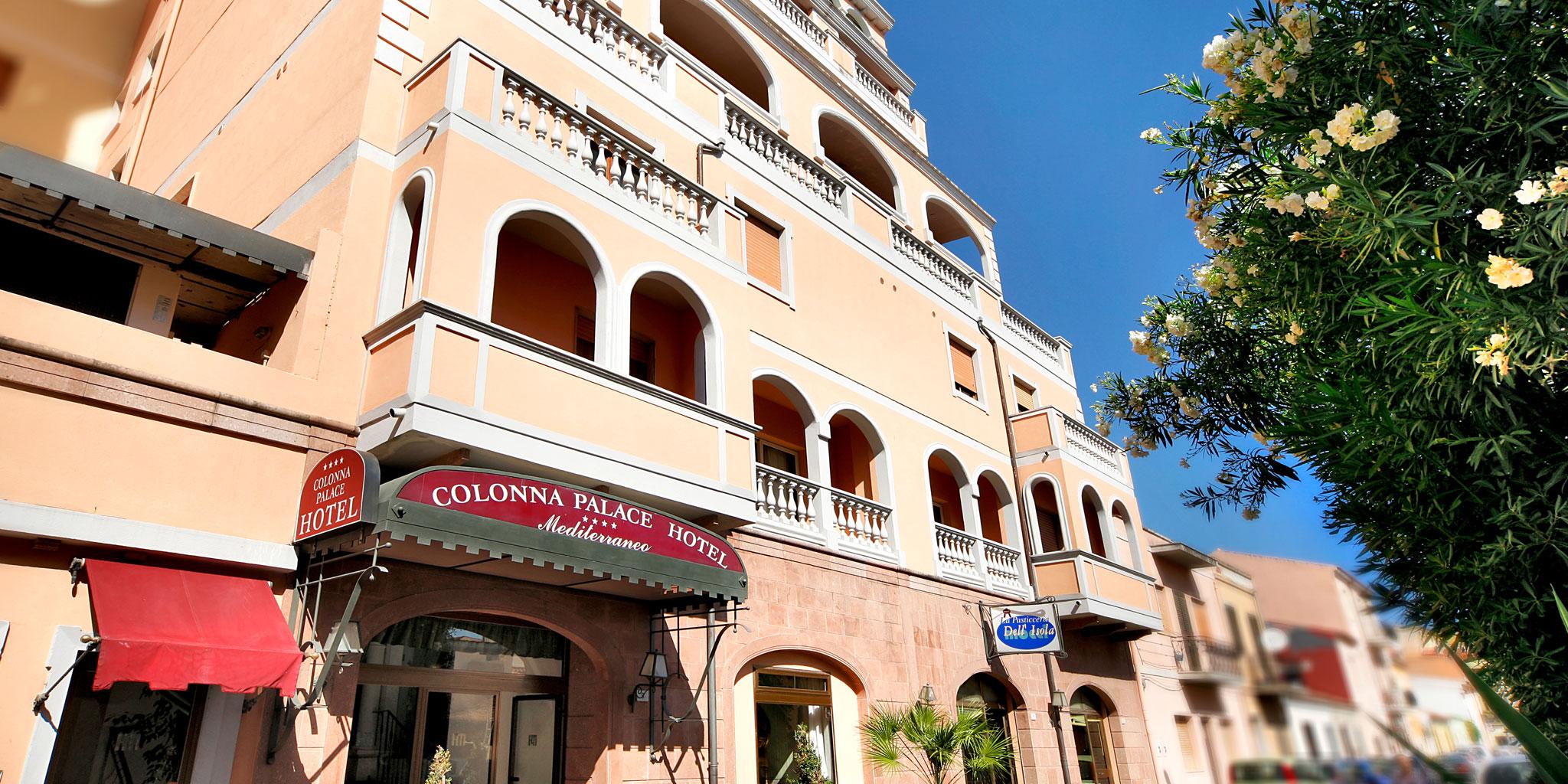 Colonna Palace Hotel Mediterraneo Olbia Zewnętrze zdjęcie